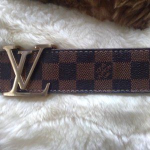 Louis Vuitton Brown Belt